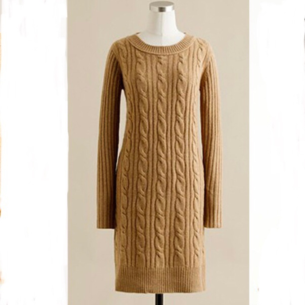 J.Crew wool dream sweater dress
